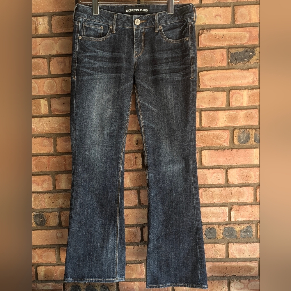 Express Stella Low Rise Bootcut Jeans